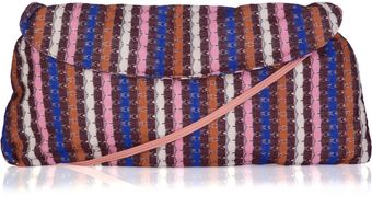 M Missoni Crochet-knit Fold-over Bag - Lyst