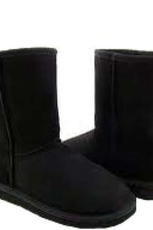 Ugg Womens Classic Short Boots Black - Lyst