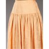 Valentino Vintage Vintage Linen Skirt in Orange - Lyst