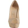 Christian Louboutin Nude Leather Banana 140 Platform Peep Toe Pumps in Beige (nude) - Lyst