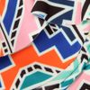 Mara Hoffman Aztec Print Frill Bandeau Bikini in Green (pink) - Lyst