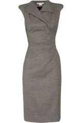 Antonio Berardi Sharp-shouldered Stretch-wool Dress