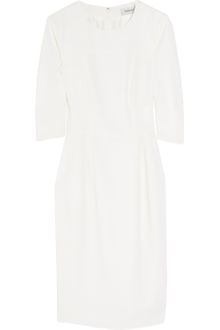 Yves Saint Laurent Wool-Crepe Dress - Lyst