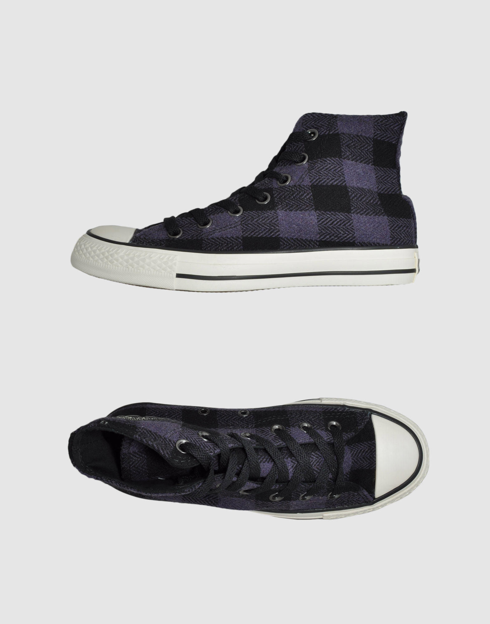 Converse Hightop Sneaker in Purple Lyst