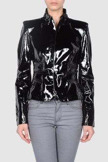 DSquared2 Leather Outerwear - Lyst
