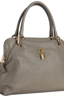 Marc Jacobs Grey Leather Paradise Rio Satchel - Lyst