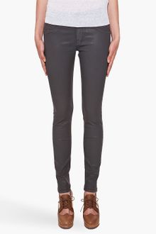 Rag & Bone Waxed Denim Leggings - Lyst