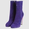 Sergio Rossi Ankle Boots in Purple - Lyst