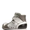 Alberto Fasciani Washed Calf and Suede High Sneakers in Gray (white) - Lyst