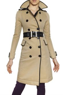 Burberry Prorsum Double Faced Gabardine Trench Coat - Lyst