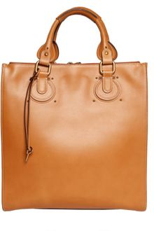 Chloé Aurore Calfskin Tote - Lyst