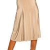 Chloé Pleated Crepe De Chine Silk Skirt in Beige (camel) - Lyst