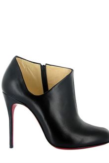 Christian Louboutin 100mm Lisse Asymmetric Low Boots - Lyst