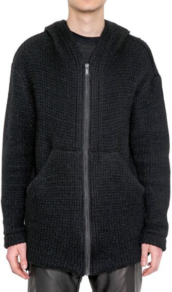 heavy wool cardigan mens