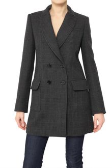 D&G Prince Of Wales Check Wool Coat - Lyst