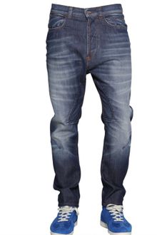 D&G 17,5cm Stretch Denim Low Rise Jeans - Lyst
