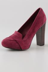 Diane Von Furstenberg Roxanne Keeper Suede Loafer Pumps