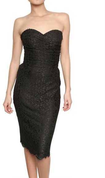 Dolce & Gabbana Cotton Lace Dress - Lyst