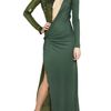 Emilio Pucci Sequined Viscose Jersey Long Dress in Green (forest) - Lyst