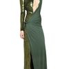 Emilio Pucci Sequined Viscose Jersey Long Dress in Green (forest) - Lyst