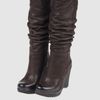Prada Sport Highheeled Boots in Brown (cocoa) - Lyst