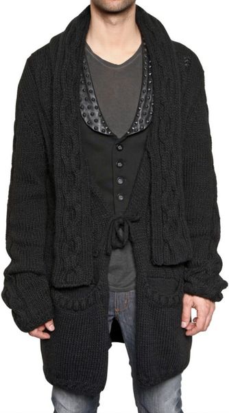 Black Belted Cardigan Sweater Black Belted Cardigan Sweater