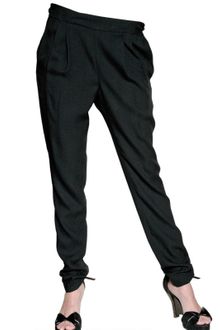 Vanessa Bruno Satin Crepe Trousers - Lyst