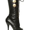 Versace 120mm Nappa Lace Up Open Toe Boots in Black - Lyst