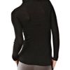 Yves Saint Laurent Wool Rib Turtleneck Sweater in Black (charcoal) - Lyst