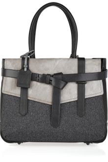 Reed Krakoff Boxer Leather and Wool Tote - Lyst