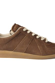 Maison Martin Margiela Lace Up Leather Sneakers - Lyst