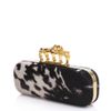 Alexander Mcqueen Peppered Pony Skin Print Clutch in Animal (white) - Lyst