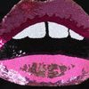 Markus Lupfer Lara Lip Sequin Jumper in Black - Lyst