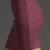 Free People Body Con Knit Mini Skirt in Rose in Purple (rose) - Lyst