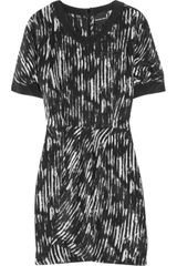 American Retro Bridget Printed Silk Dress