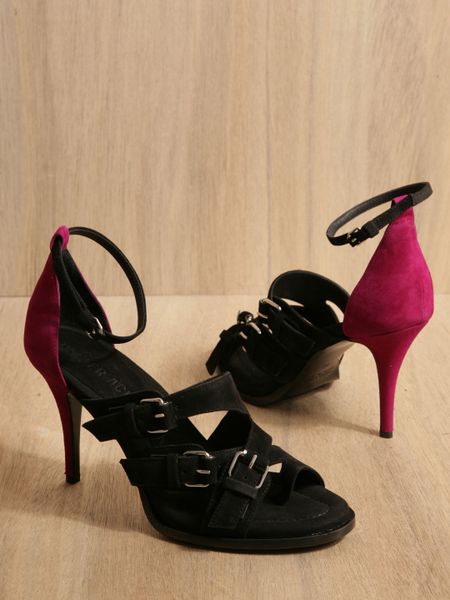 Haider Ackermann Womens Suede Shoes in Black - Lyst