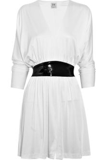 Halston Heritage Sequin-embellished Satin-jersey Dress - Lyst