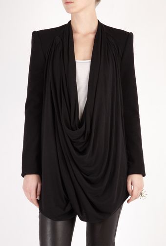 Helmut Lang Scar Magnetic Drape Front Top - Lyst