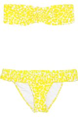 Melissa Odabash New York Animal-print Bandeau Bikini