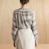 Preen Womens View Blouse in Gray (blue) - Lyst