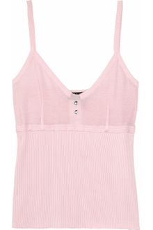 Sonia By Sonia Rykiel Crystal-embellished Cotton Camisole - Lyst