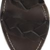 Tory Burch Andra Braided Leather Wedge Sandals in Brown - Lyst