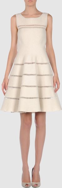 Alaïa Short Dress - Lyst