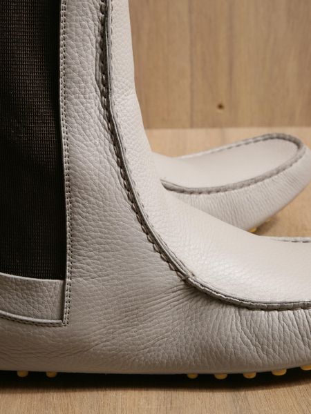 balenciaga boots mens grey