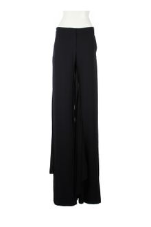 Gareth Pugh High Waist Silk Crêpe Pants - Lyst