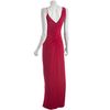 Nicole Miller Berry Stretch Silk Draped Asymmetrical Gown in Purple (berry) - Lyst