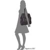 Yves Saint Laurent Black Nylon Zip Leather Trim Tote in Black - Lyst
