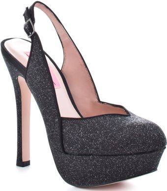 Betsey Johnson Dizzyy - Black Glitter - Lyst