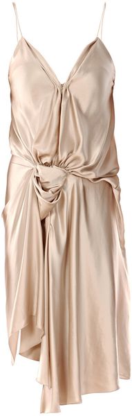 Spaghetti Silk Dress 