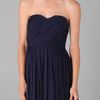 Tibi Strapless Gown in Blue (navy) - Lyst